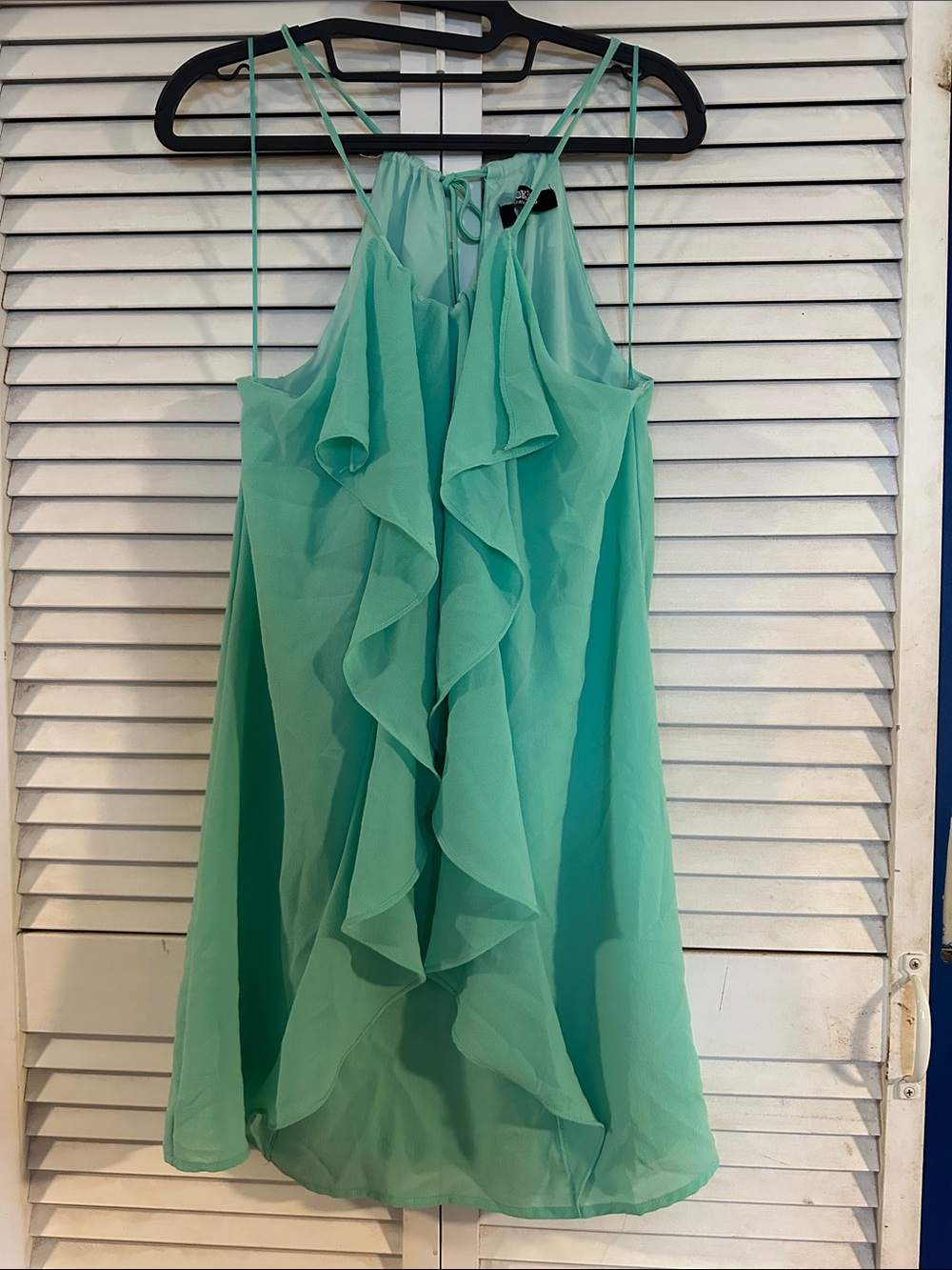 Ruffled Mini Dress